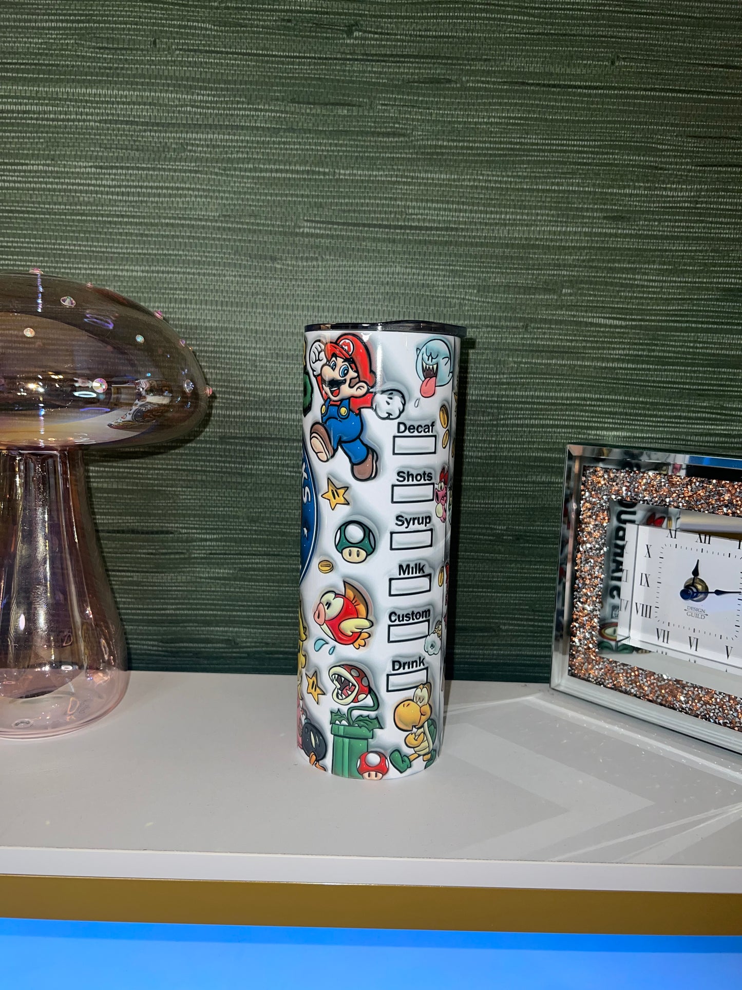 3D Cartoon Mario Tumbler 20oz