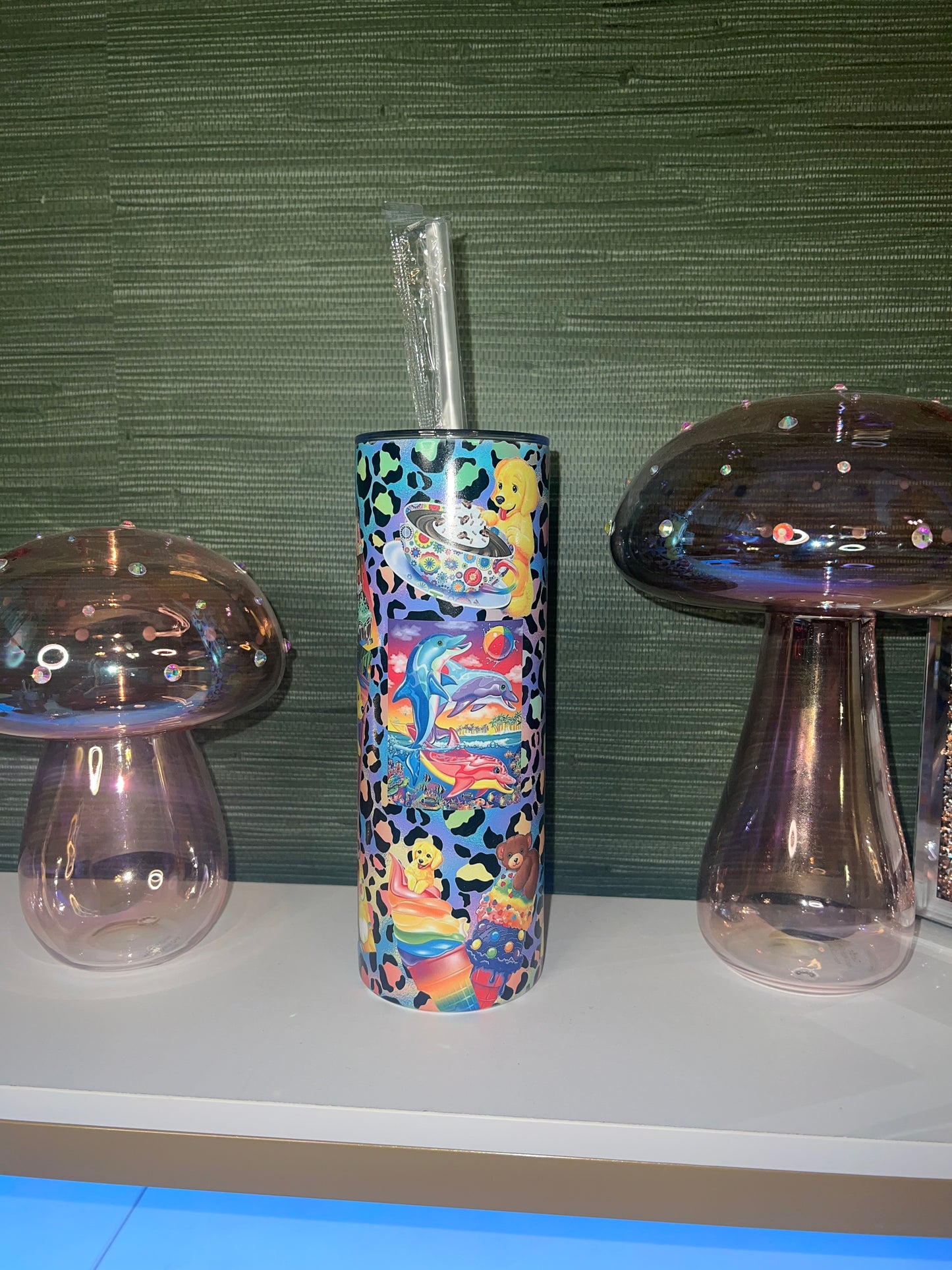90's themed 20oz metal tumbler