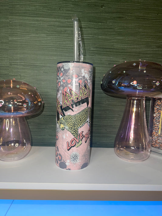 Def Leppard tumbler
