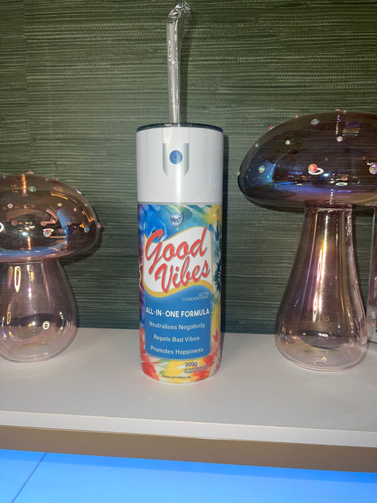 Good vibes tie dye tumbler