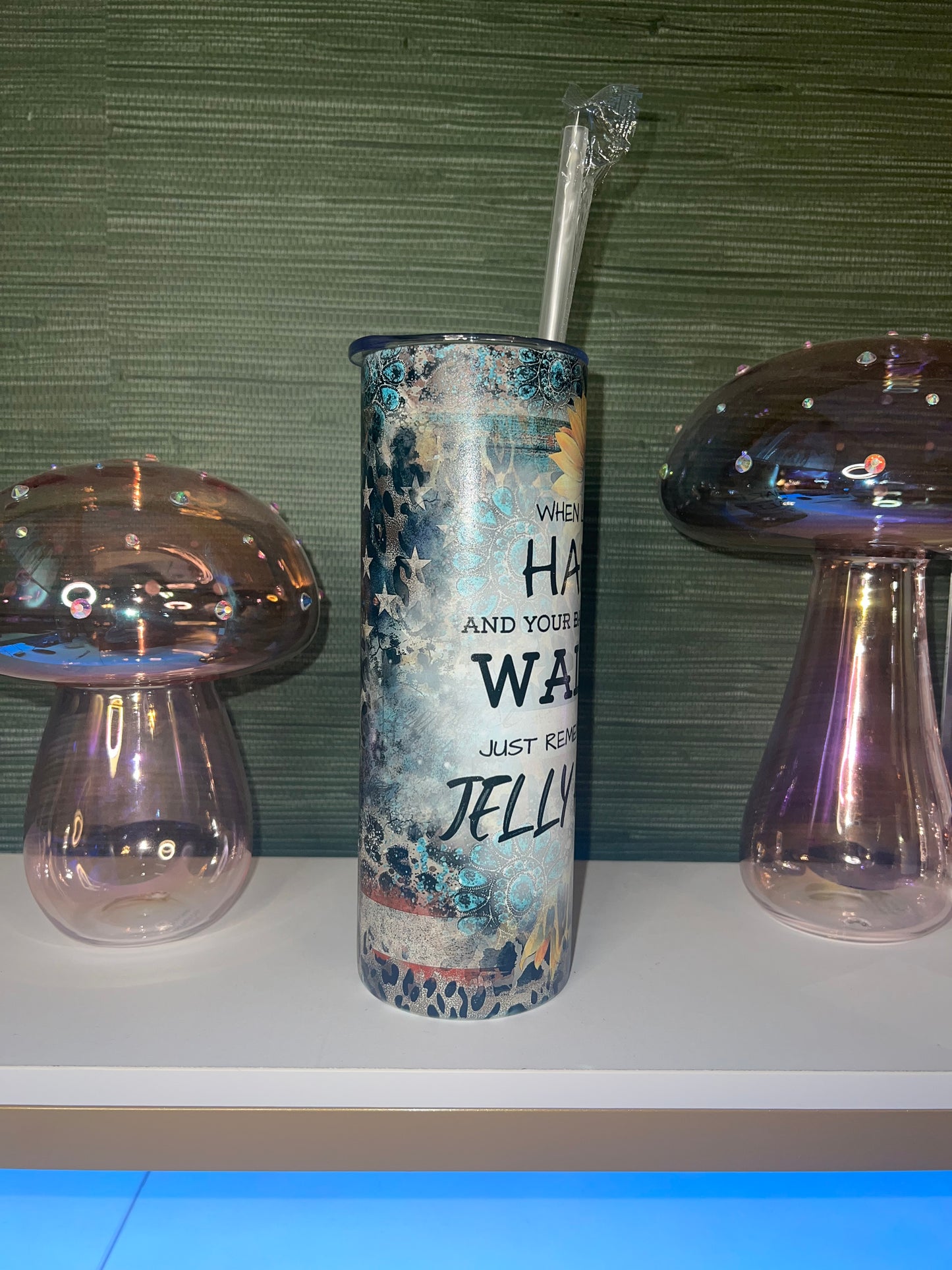 Wallen with jelly roll and hardy tumbler, wallen fan, jelly roll fan, hardy fan, country, tumbler; 40oz