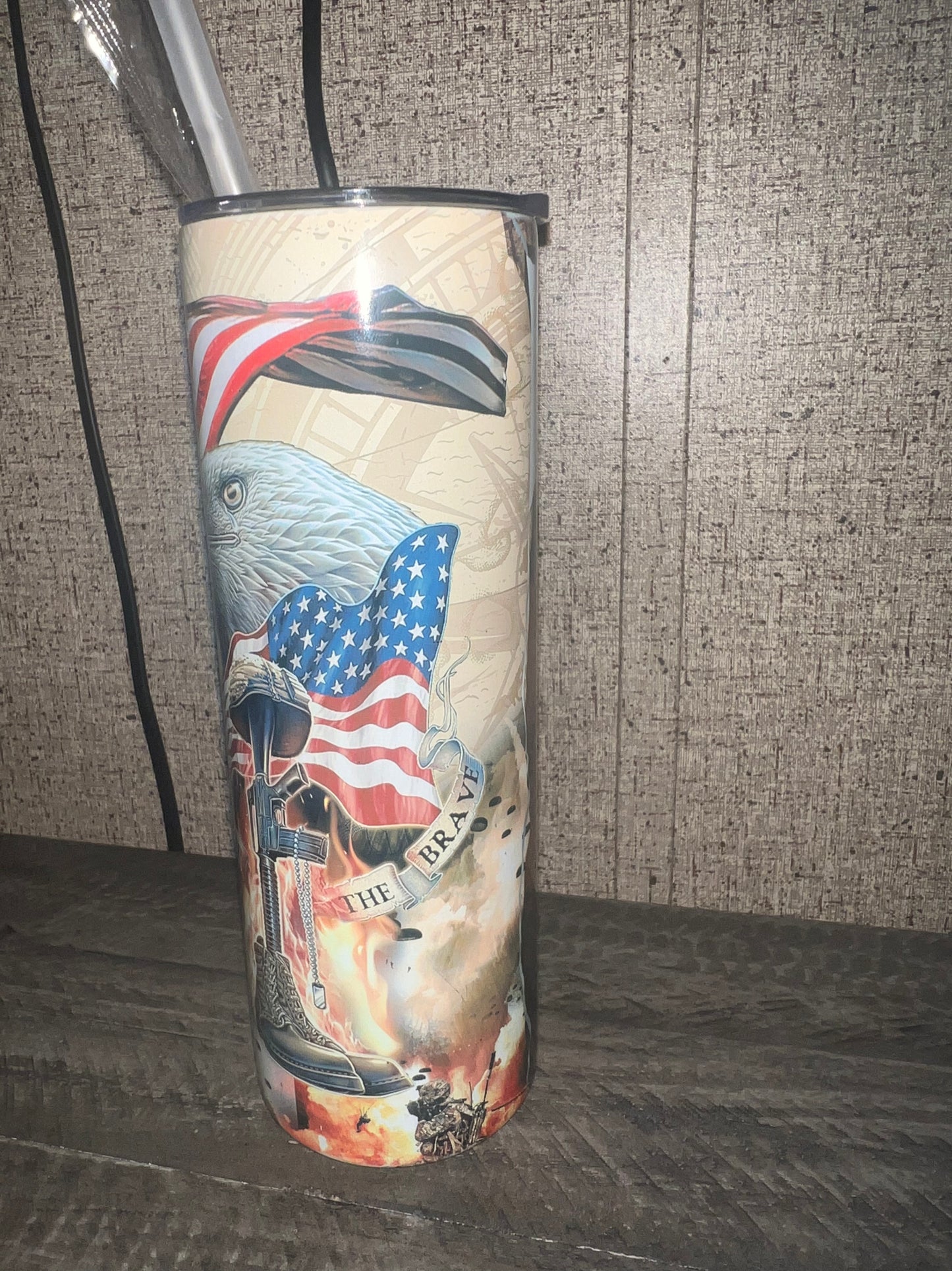 Fathers Day, Veterans Tumbler 2nd Amendment