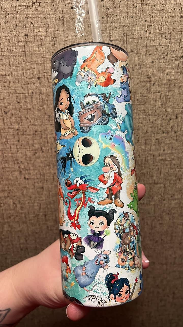 THE CUTEST Character 20oz Tumbler