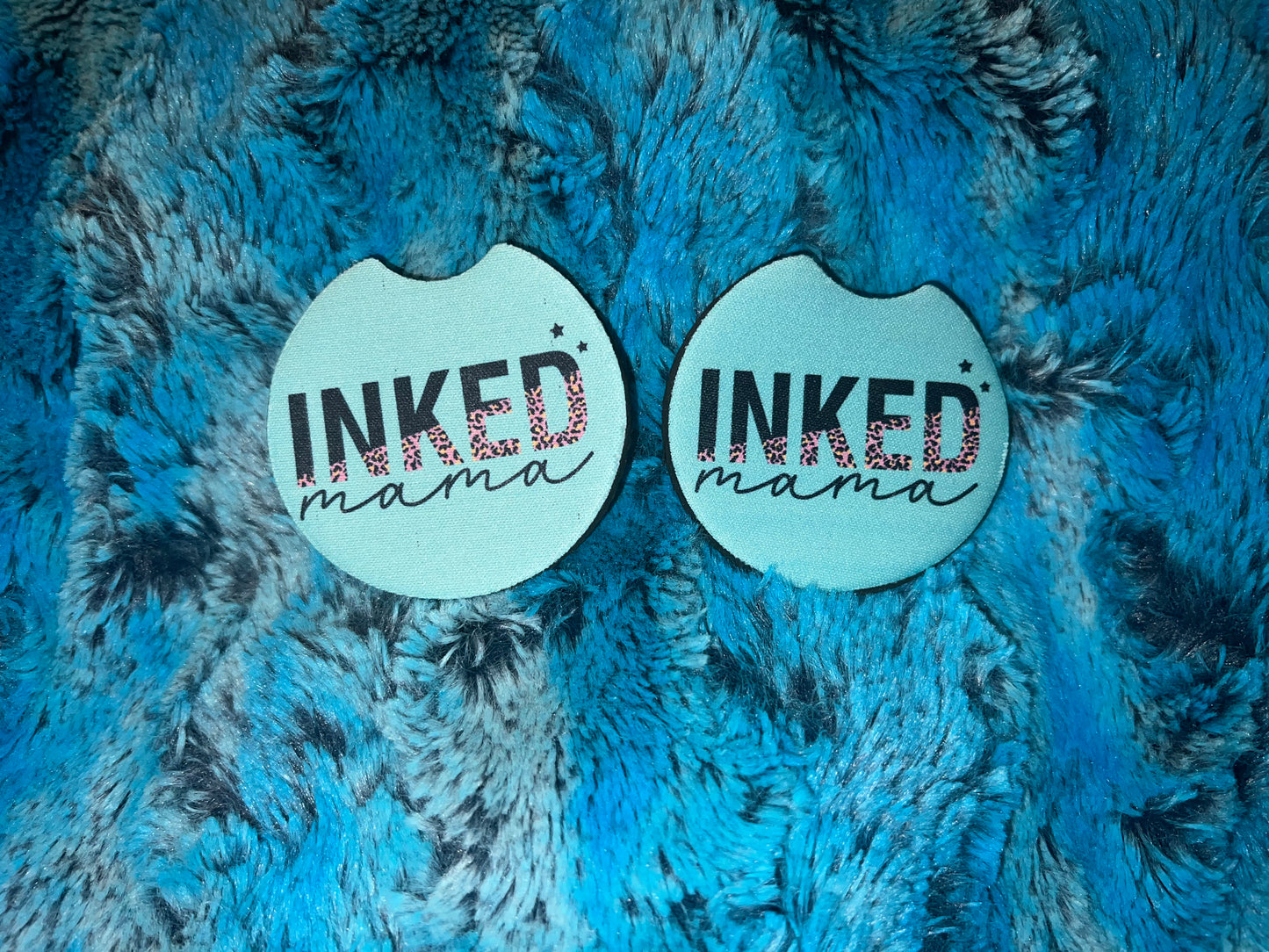 Inked Mama Car Coaster Set