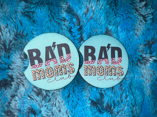 Bad Moms Club Car Coasters